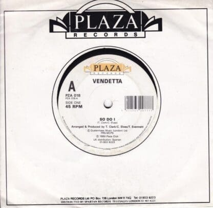 So Do I 7" : Vendetta (7)