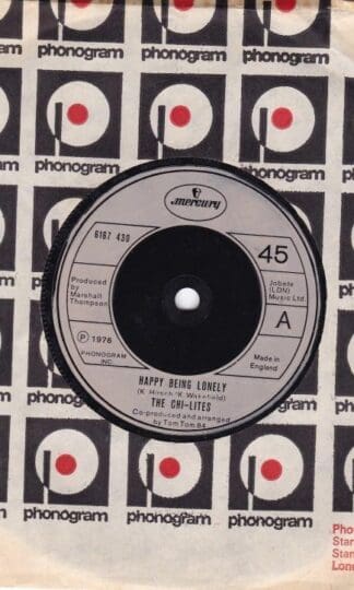Happy Being Lonely / Love Can Be Hazardous To Your Health 7" : The Chi-Lites