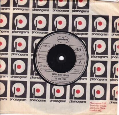 Happy Being Lonely / Love Can Be Hazardous To Your Health 7" : The Chi-Lites