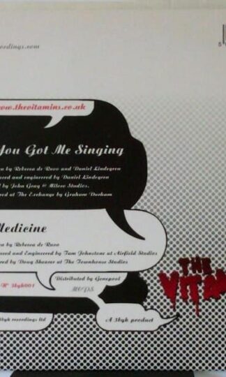 You Got Me Singing 7" (RED VINYL) [INDIE]  by Vitamins