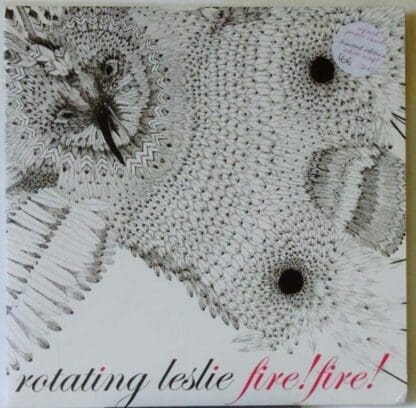 Fire! Fire! 7" SIGNED POSTER [INDIE]  by Rotating Leslie