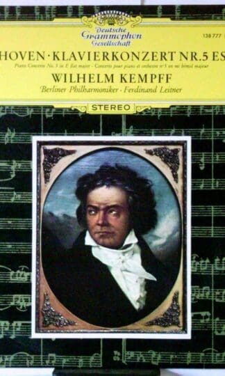 Beethoven Piano Concerto 5 Klavierkonzert (138 777)  by Wilhelm Kempff