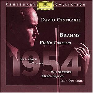 David Oistrach, Johannes Brahms, Pablo de Sarasate, Henryk Wieniawski, Igor Oistrach-0