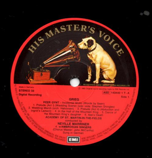 Edvard Grieg, The Academy Of St. Martin-in-the-Fields, Lucia Popp · The Ambrosian Singers, Sir Neville Marriner-2