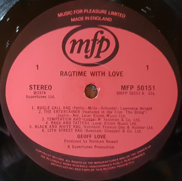 Geoff Love And His Ragtime Band-2