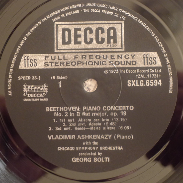 Ludwig van Beethoven, Vladimir Ashkenazy, Chicago Symphony Orchestra, Georg Solti-2