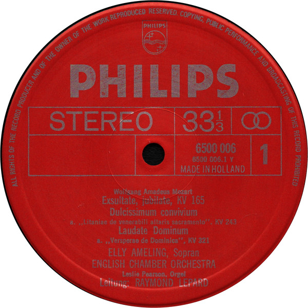 Elly Ameling, English Chamber Orchestra, Raymond Leppard - Wolfgang Amadeus Mozart-2