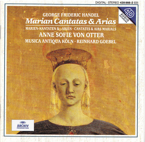Georg Friedrich Händel - Anne Sofie Von Otter · Musica Antiqua Köln · Reinhard Goebel-0
