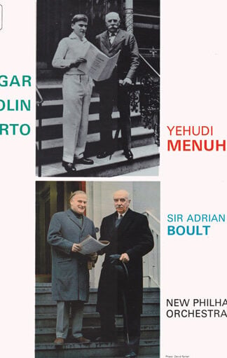 Yehudi Menuhin, Sir Adrian Boult - Sir Edward Elgar-0