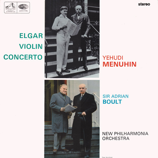 Yehudi Menuhin, Sir Adrian Boult - Sir Edward Elgar-0