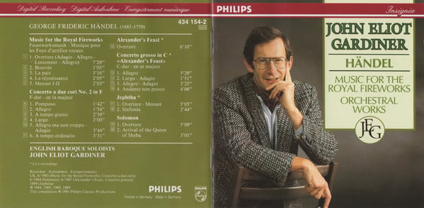 Georg Friedrich Händel, The English Baroque Soloists conducted by John Eliot Gardiner-1