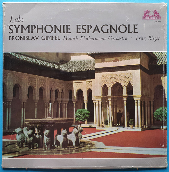Édouard Lalo, Bronislaw Gimpel, Münchner Philharmoniker, Fritz Rieger-0