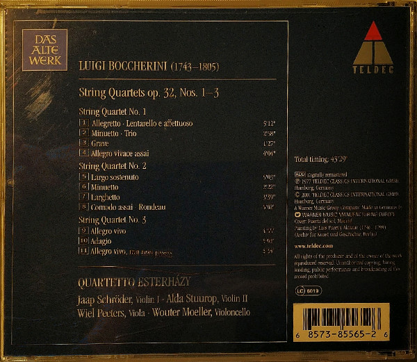 Luigi Boccherini - Quartetto Esterházy-1