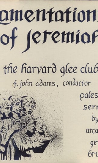 The Harvard Glee Club, F. John Adams-0