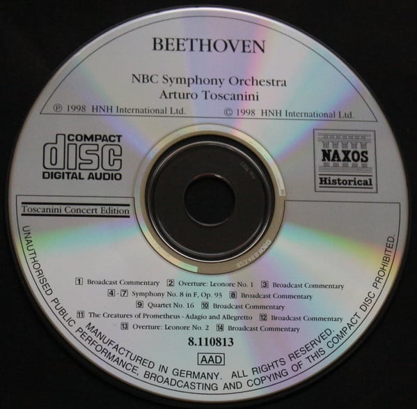 Ludwig van Beethoven, NBC Symphony Orchestra And NBC Symphony Chorus-3