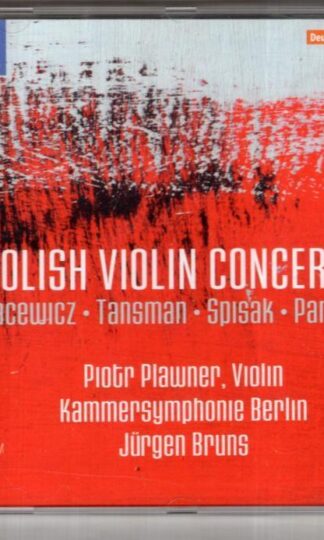Polish Violin Concertos:Piotr Pławner