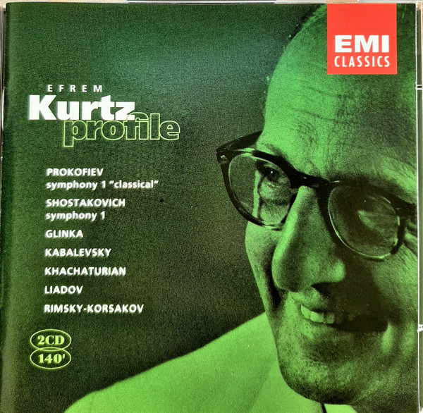 Efrem Kurtz, Sergei Prokofiev, Dmitri Shostakovich, Mikhail Ivanovich Glinka, Dmitry Kabalevsky, Aram Khachaturian, Anatoly Liadov, Nikolai Rimsky-Korsakov-0