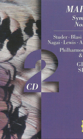 Gustav Mahler - Cheryl Studer · Angela Maria Blasi · Sumi Jo · Waltraud Meier · Kazuko Nagai · Keith Lewis (4) · Thomas Allen · Hans Sotin · Philharmonia Chorus & Philharmonia Orchestra · Giuseppe Sinopoli-0