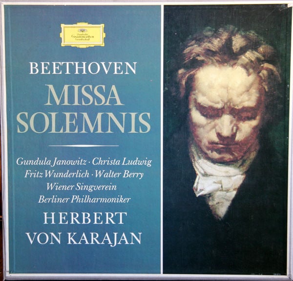 Ludwig van Beethoven, Gundula Janowitz · Christa Ludwig, Fritz Wunderlich · Walter Berry, Wiener Singverein, Berliner Philharmoniker, Herbert von Karajan-0