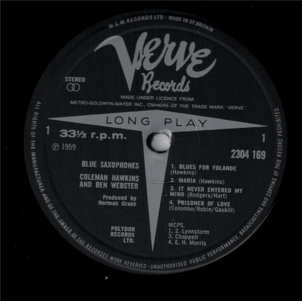 Coleman Hawkins & Ben Webster-2