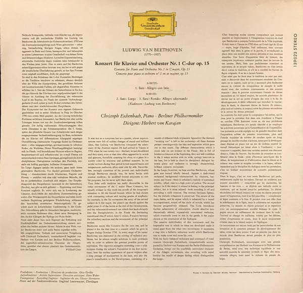 Ludwig van Beethoven – Christoph Eschenbach - Berliner Philharmoniker · Herbert von Karajan-1