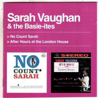 No Count Sarah / After Hours At The London House:Sarah Vaughan