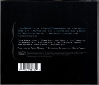 New York City:The Peter Malick Group Featuring Norah Jones - Image 2
