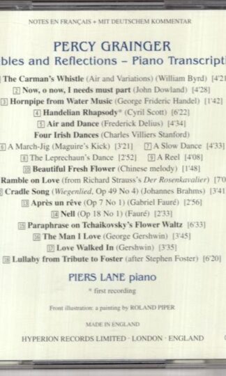 Rambles And Reflections:Percy Grainger