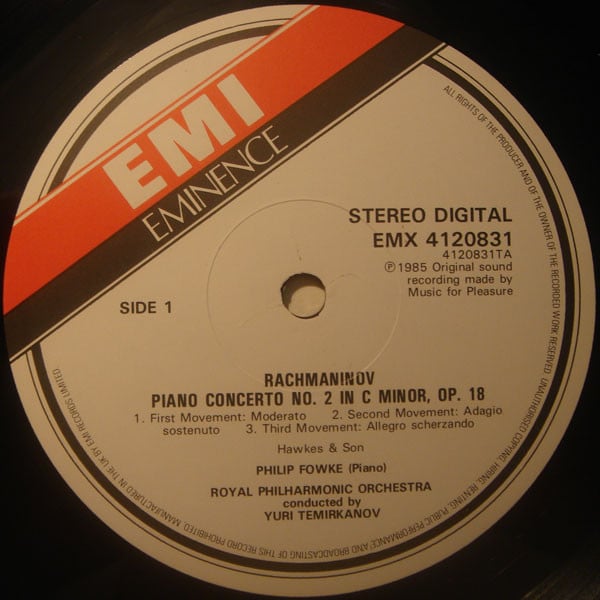 Sergei Rachmaninoff, Philip Fowke, Royal Philharmonic Orchestra, Yuri Temirkanov-2