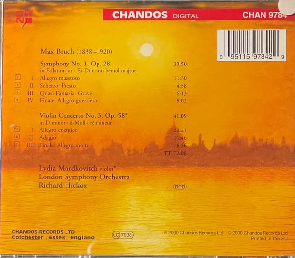 Max Bruch, Lydia Mordkovitch, Richard Hickox, London Symphony Orchestra-1
