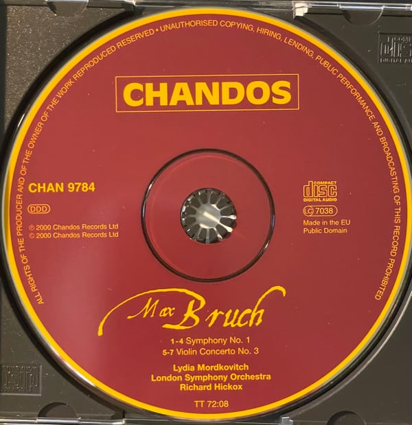Max Bruch, Lydia Mordkovitch, Richard Hickox, London Symphony Orchestra-3
