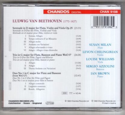 Beethoven.Serenade • Trio • Duo:Milan/Azzolini etc - Image 2