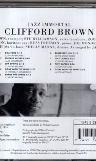 Jazz Immortal:Clifford Brown featuring Zoot Sims