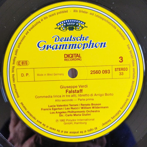 Giuseppe Verdi - Renato Bruson, Katia Ricciarelli, Leo Nucci, Barbara Hendricks, Dalmacio Gonzalez, Lucia Valentini Terrani, Los Angeles Philharmonic Orchestra, Carlo Maria Giulini-4