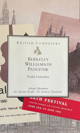 Lennox Berkeley / Malcolm Williamson / Andrzej Panufnik - Yehudi Menuhin, Sir Adrian Boult-0