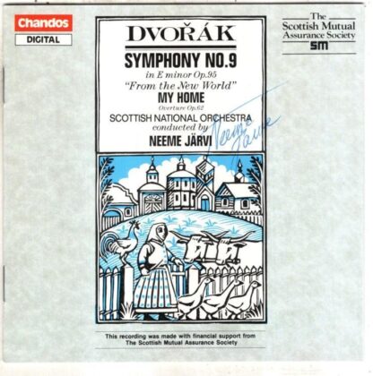 Symphony No.9/ My Home Overture:Neeme Järvi