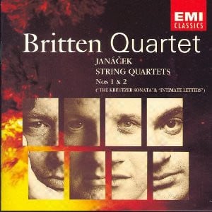 Britten Quartet / Andrew Shulman & Ian Brown (4) / Peter Manning & Ian Brown (4) - Leoš Janáček-0