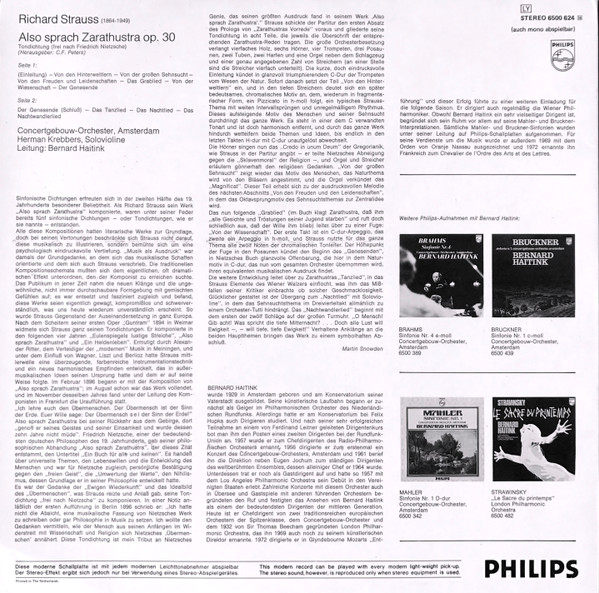 Richard Strauss - Concertgebouworkest, Bernard Haitink-2