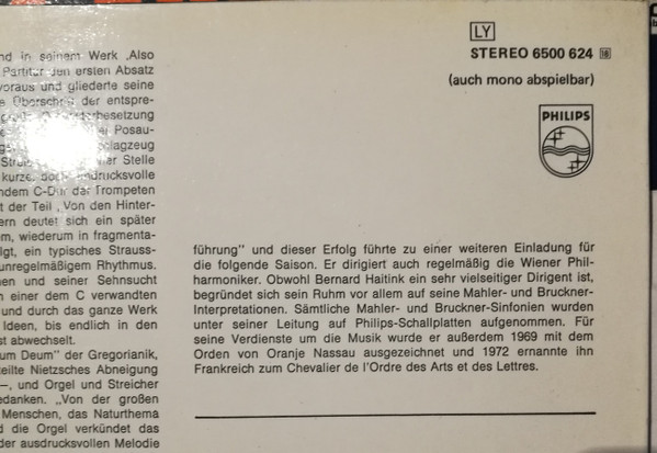 Richard Strauss - Concertgebouworkest, Bernard Haitink-3