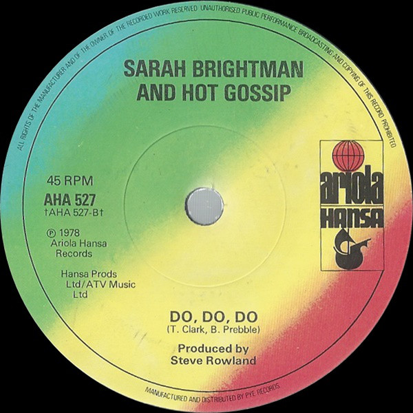 Sarah Brightman And Hot Gossip-1