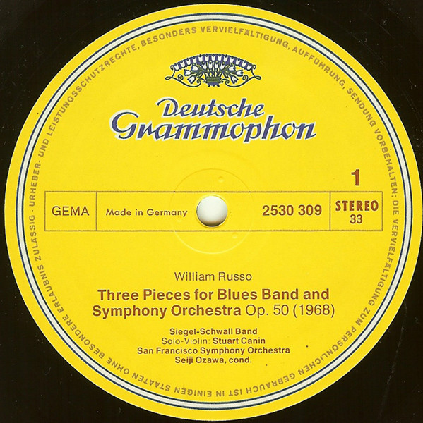 Leonard Bernstein / Bill Russo, The Siegel-Schwall Band, San Francisco Symphony · Seiji Ozawa-2