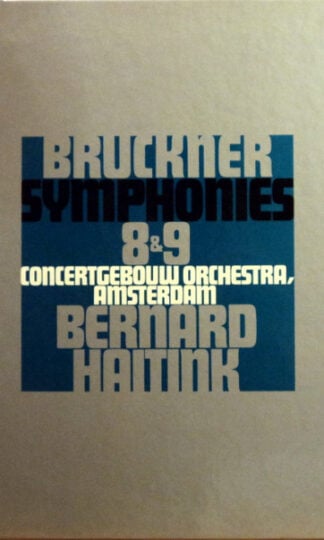 Anton Bruckner – Concertgebouworkest, Bernard Haitink-0