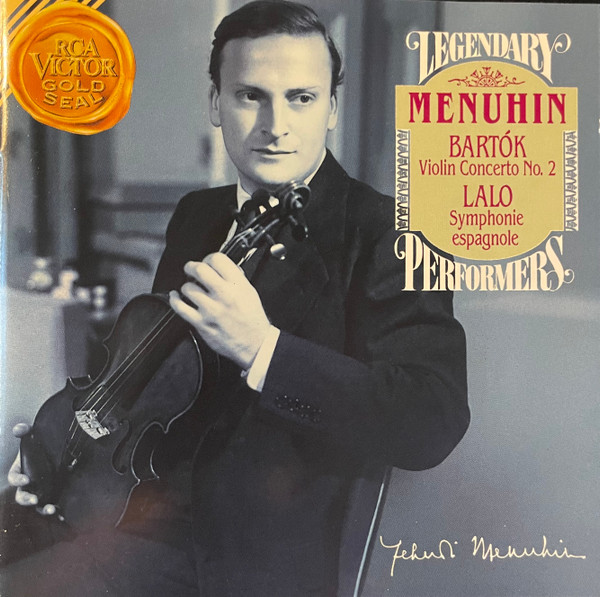 Yehudi Menuhin - Béla Bartók / Édouard Lalo-0