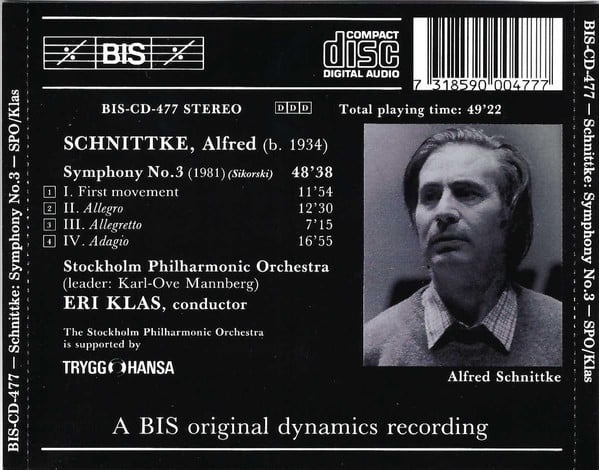 Alfred Schnittke - Stockholms Filharmoniska Orkester : Eri Klas-2