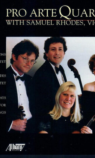 Roger Sessions / Samuel Rhodes / Walter Mays - Pro Arte Quartet With Samuel Rhodes-0