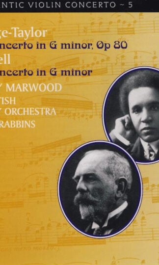 Samuel Coleridge-Taylor, Sir Arthur Somervell, Anthony Marwood, BBC Scottish Symphony Orchestra, Martyn Brabbins-0