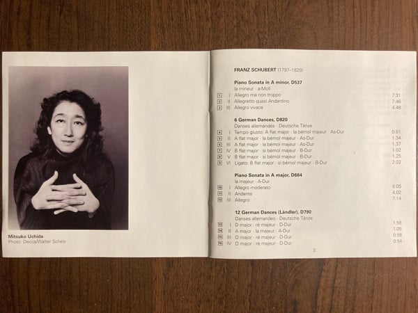 Franz Schubert, Mitsuko Uchida-2