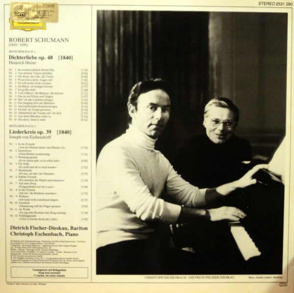 Robert Schumann - Dietrich Fischer-Dieskau • Christoph Eschenbach-1