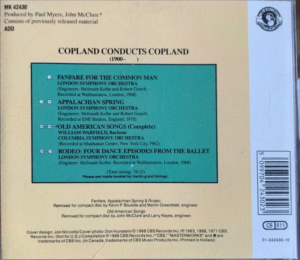 Aaron Copland - London Symphony Orchestra, Columbia Symphony Orchestra-1