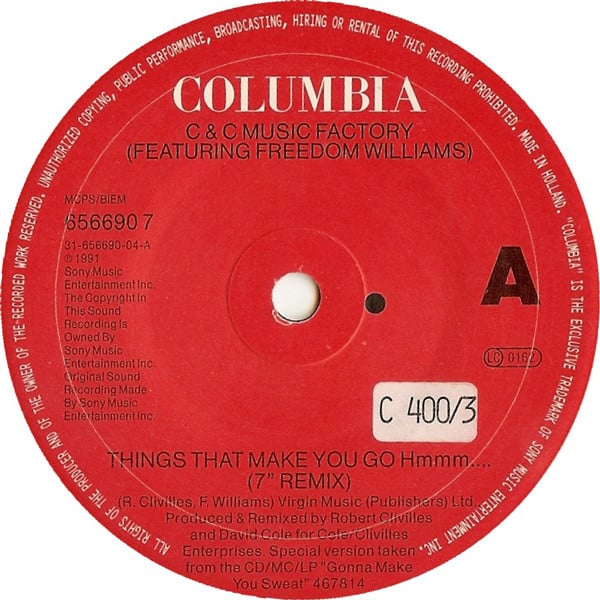 C + C Music Factory Featuring Freedom Williams-2